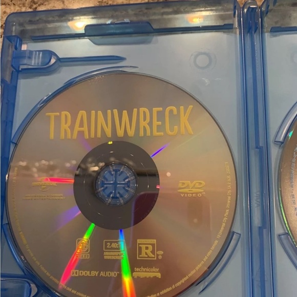 Trainwreck Blu-Ray 2015 & DVD Amy Shumer Bill Hader EUC No Digital - Picture 3 of 5
